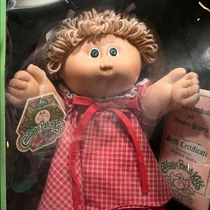 1985 Cabbage Patch Doll with Red Dress